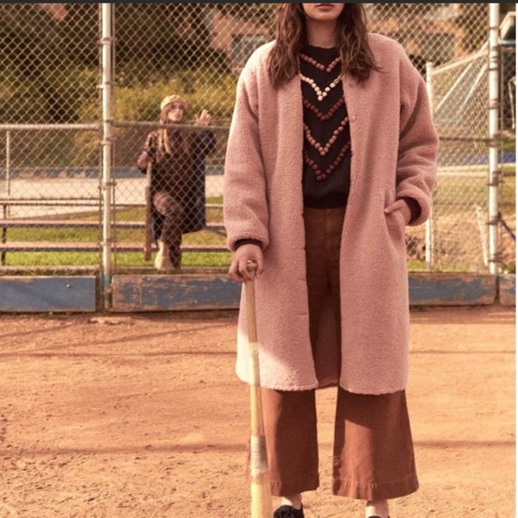 THE GREAT. Jackets & Blazers - THE GREAT Sherpa Duster Coat
